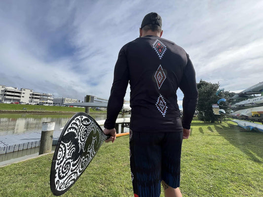 Wai-Tai Aotearoa Patiki Thermal Longsleeve Rash Top