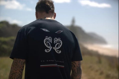 Wai-Tai Mens Navy Tipua Tee