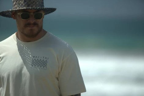 Wai-Tai Mens Ecru Ika Tee