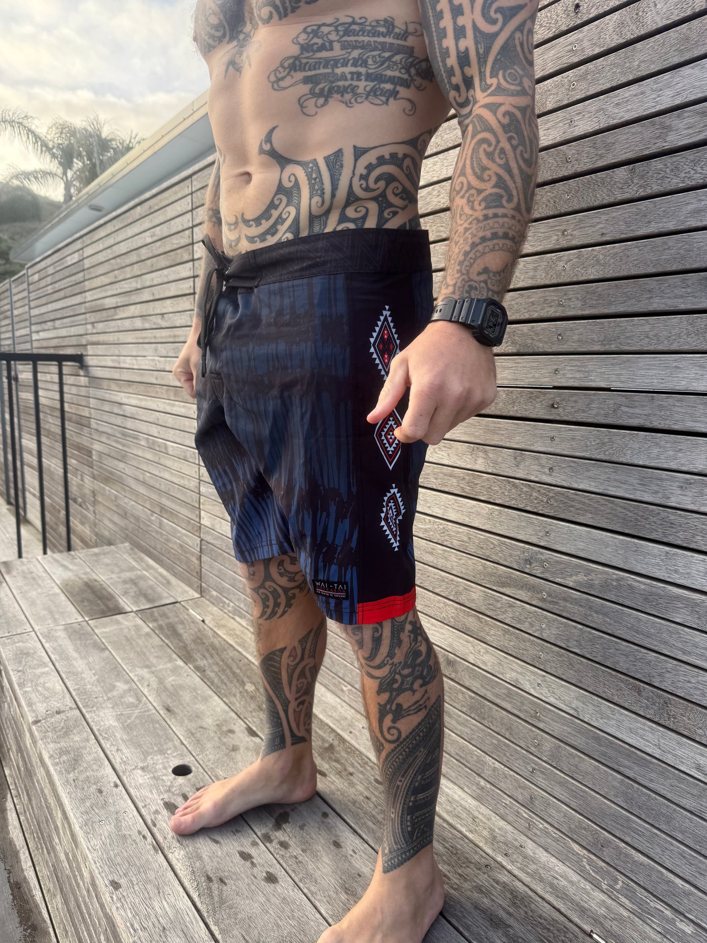 Wai-Tai Aotearoa Piu 4 Way Stretch Boardshorts