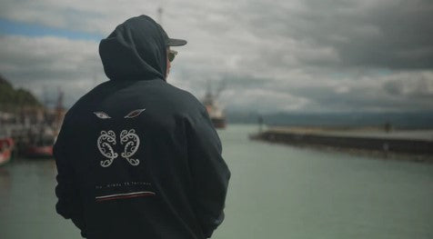 Wai-Tai Navy Tipua Hoodie