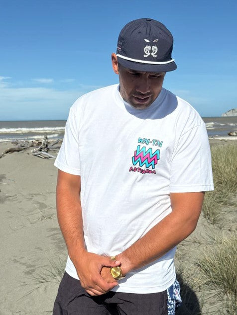 Wai-Tai White Mura Heavyweight Tee - was $65