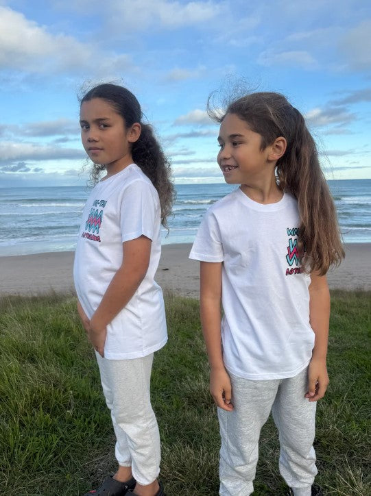 Wai-Tai Kids White Mura Tee