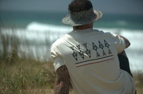 Wai-Tai Mens Ecru Ika Tee