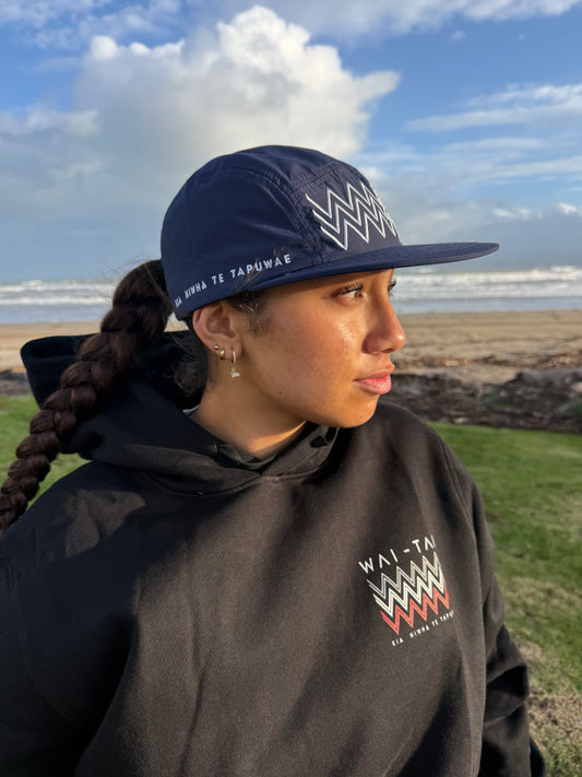 Wai-Tai Aotearoa Tohu 5 Panel Unisex Amphibian Cap