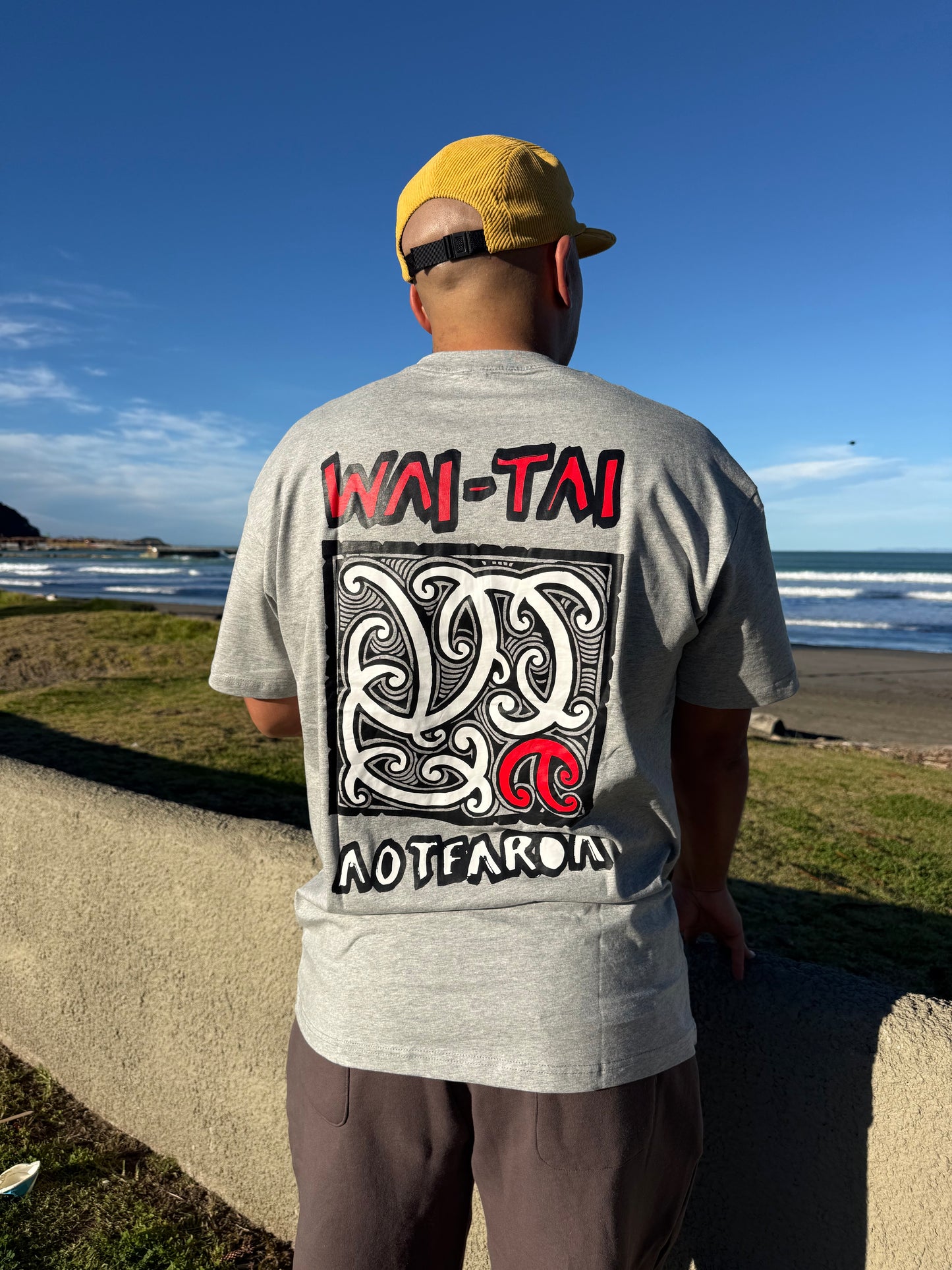 Wai-Tai Onepoto Unisex Tee - Mokoira Makaurangi Series