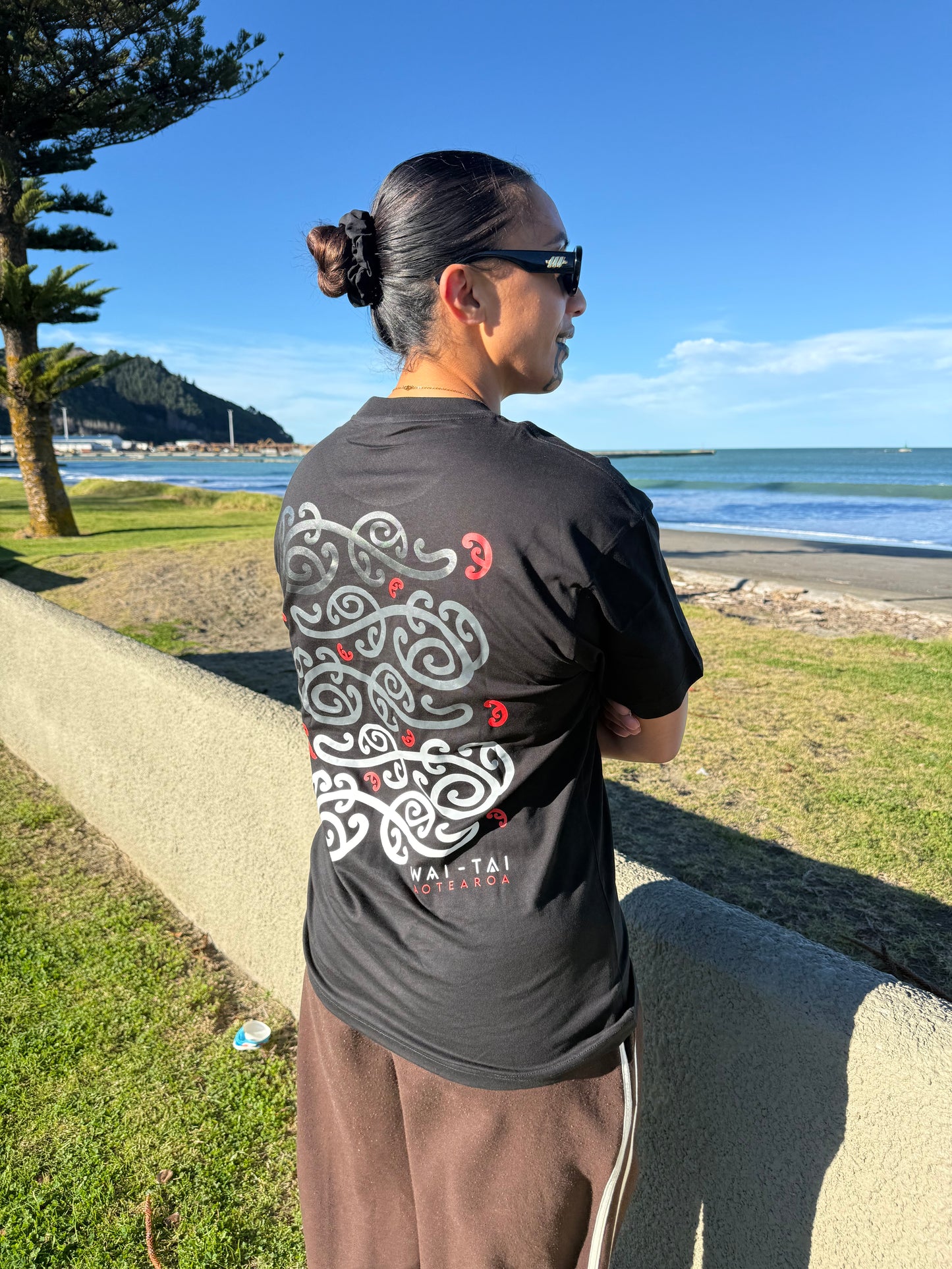 Wai-Tai Nanekoti Unisex Tee - Mokoira Makaurangi Series