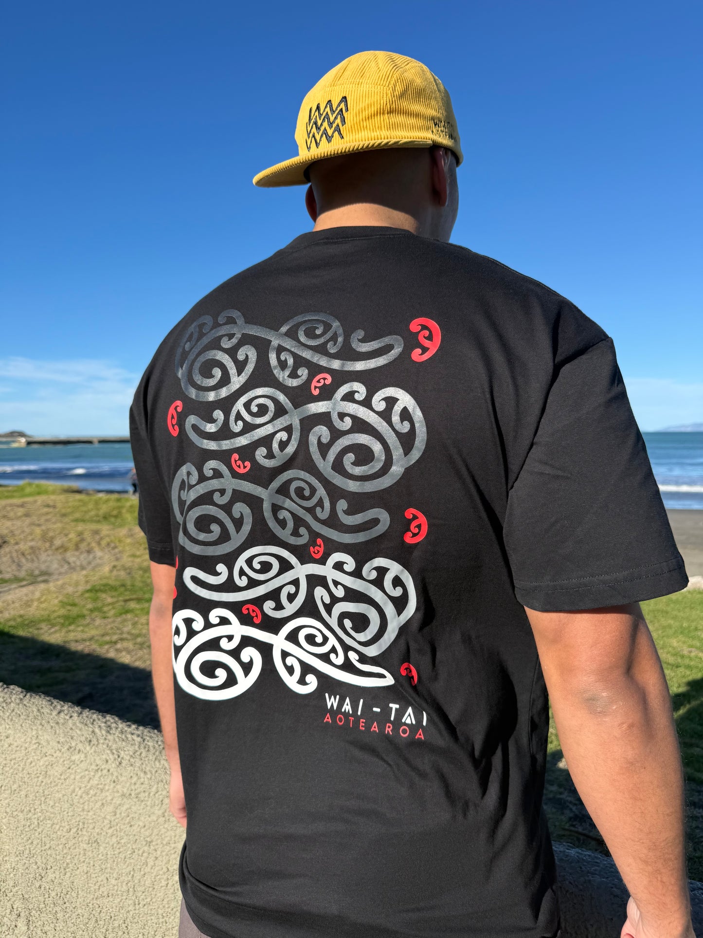Wai-Tai Nanekoti Unisex Tee - Mokoira Makaurangi Series