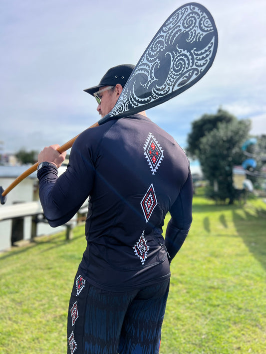 Wai-Tai Aotearoa Patiki Thermal Longsleeve Rash Top