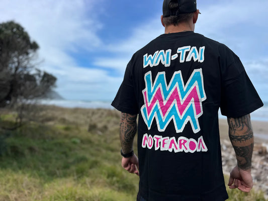 Wai-Tai Aotearoa Mura heavyweight Tee