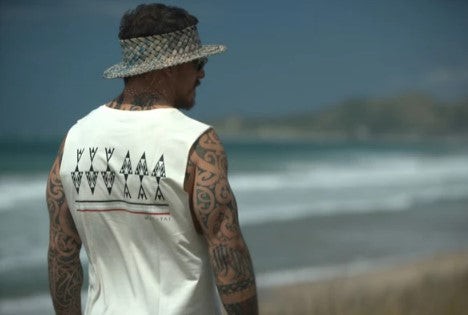 Wai-Tai Ecru Ika Muscle Top