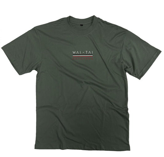 Wai-Tai Aotearoa Whai Unisex T-Shirt - kākāriki