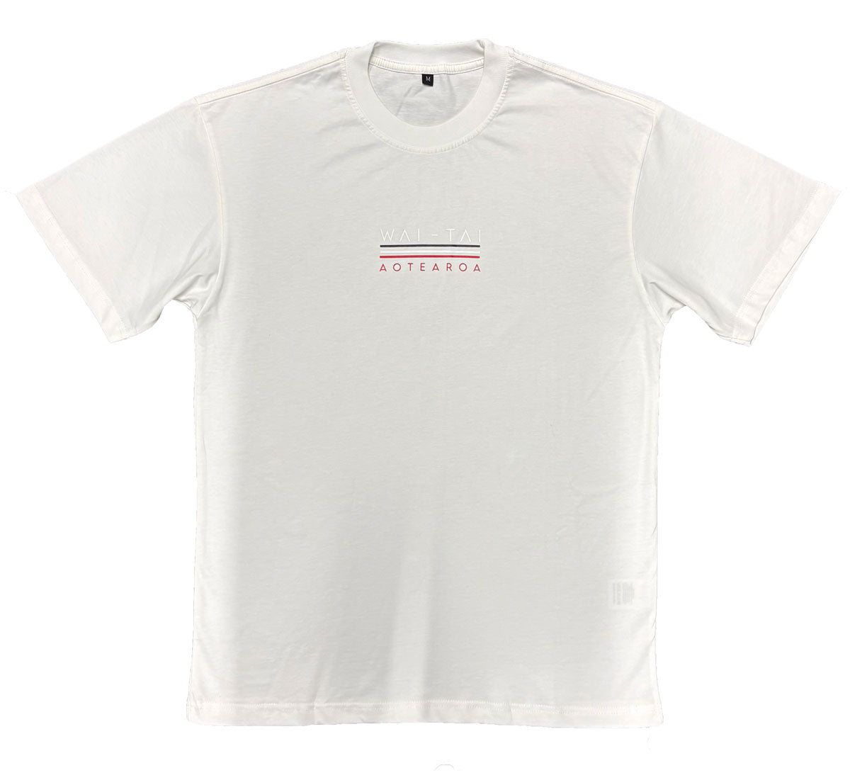 Wai-Tai Aotearoa Whai Unisex T-Shirt - Mā