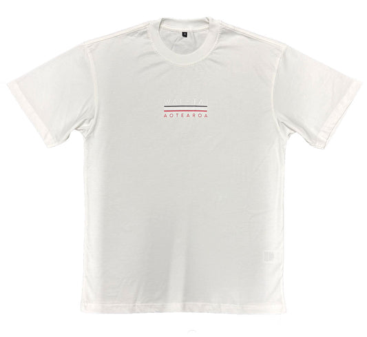 Wai-Tai Aotearoa Whai Unisex T-Shirt - Mā