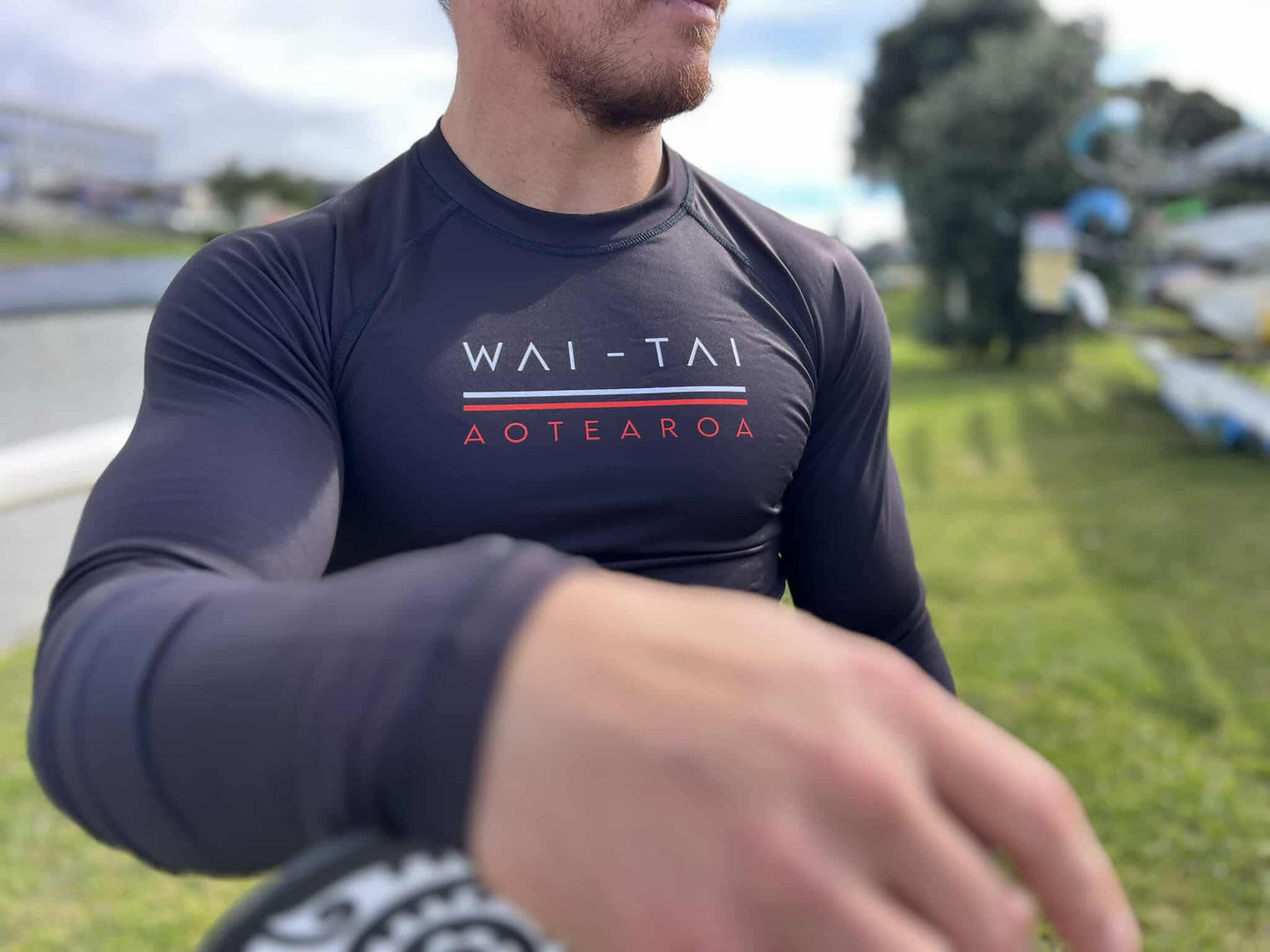 Wai-Tai Aotearoa Patiki Thermal Longsleeve Rash Top