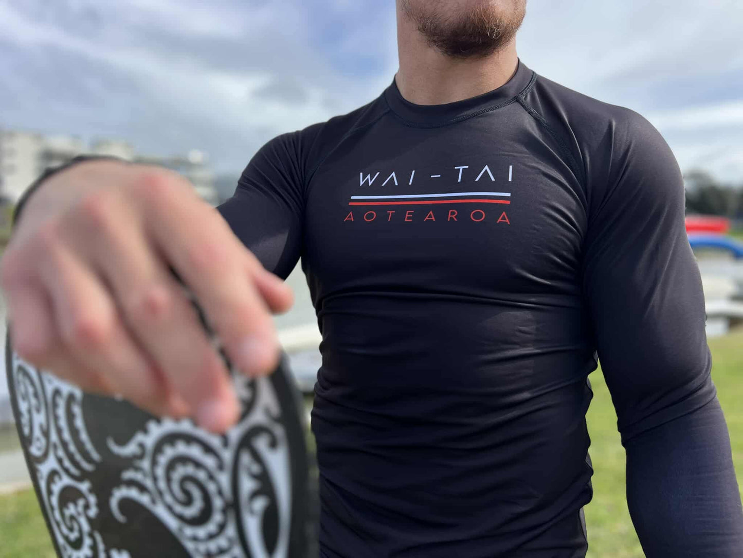 Wai-Tai Aotearoa Patiki Thermal Longsleeve Rash Top