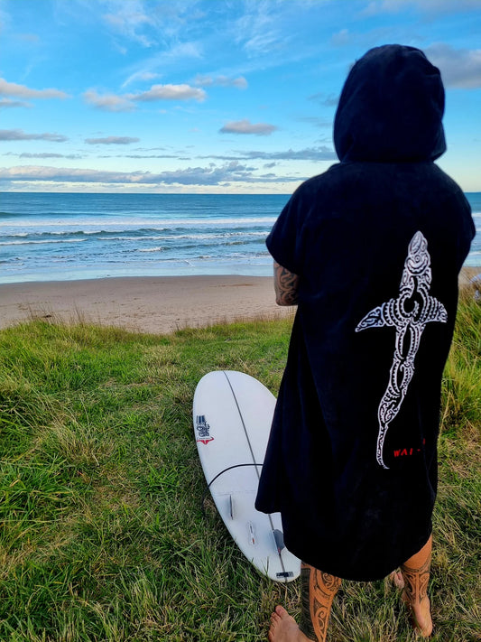 Wai-Tai Kaitiaki Premium Hooded Towel