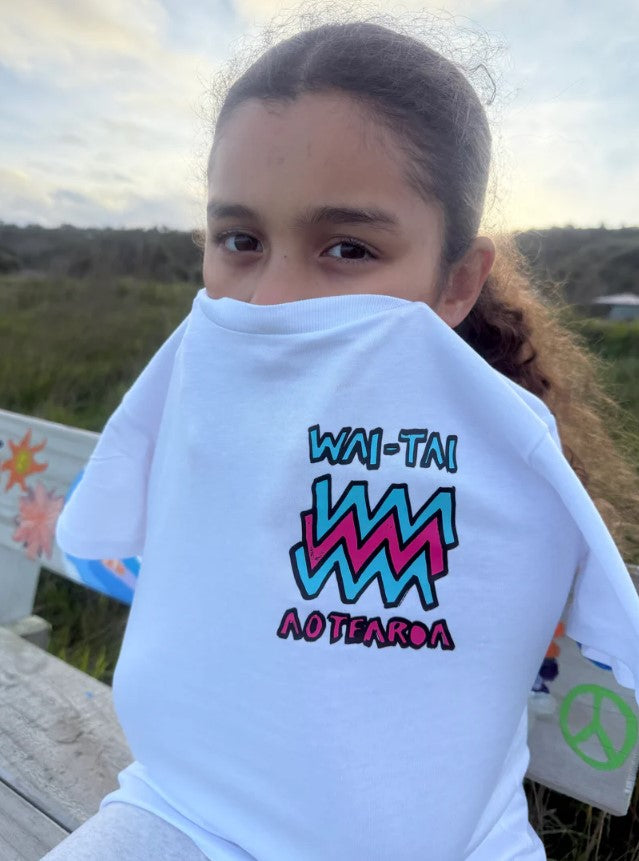 Wai-Tai Kids White Mura Tee