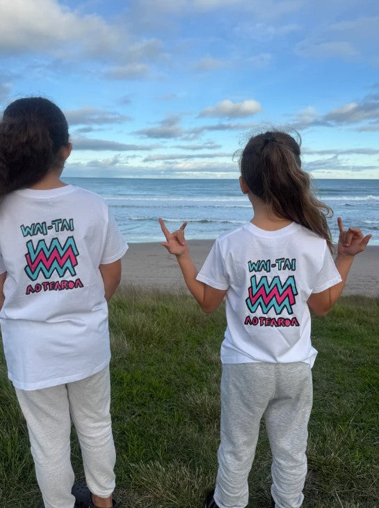 Wai-Tai Kids White Mura Tee