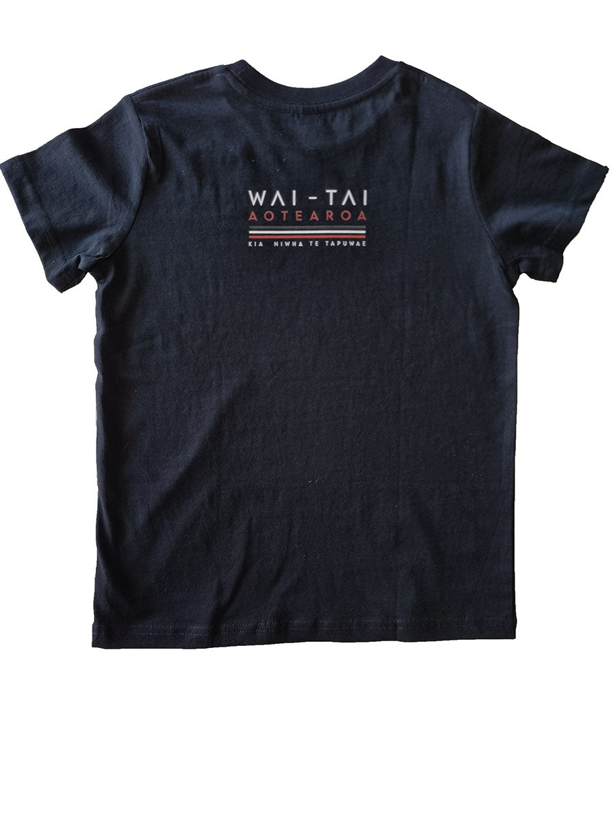 Wai-Tai Kids Black Tohu Tee