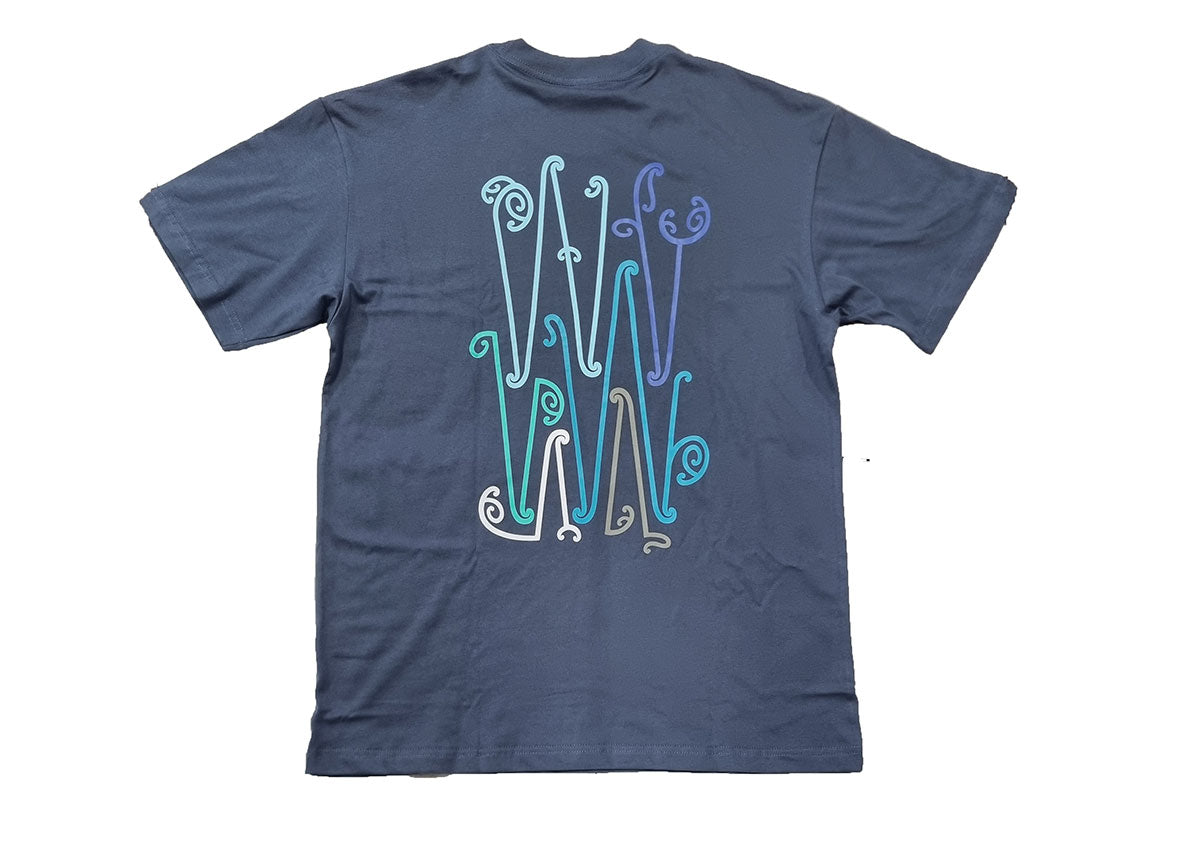 Wai-Tai Hihiri Unisex Tee - Mokoira Makaurangi Series
