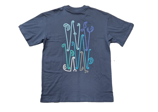 Wai-Tai Hihiri Unisex Tee - Mokoira Makaurangi Series
