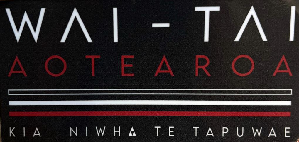 Wai-Tai Tohu Sticker in black